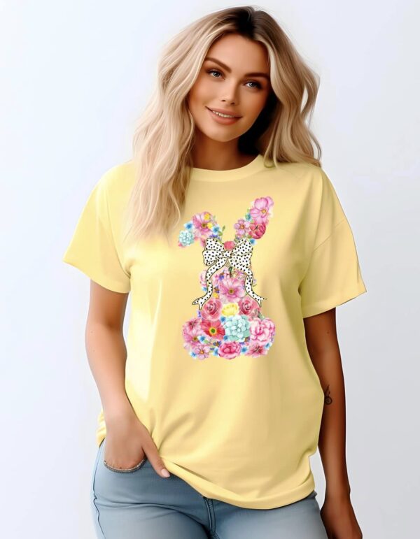 floral coquette bunny